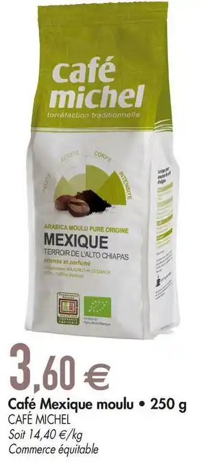 Café michel café mexique moulu