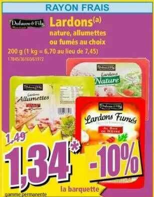 Norma Lardons offre