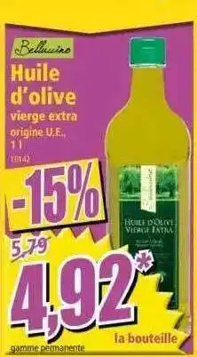 Norma Huile D'olive Vierge Extra offre