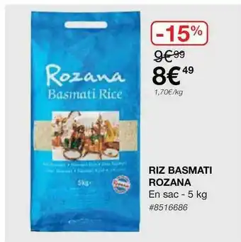 Costco Riz Basmati Rozana offre