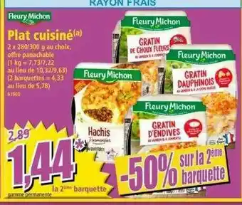 Norma Fleury Michon Plat Cuisiné offre