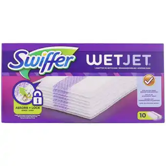 Action Lingettes nettoyantes WetJet Swiffer offre