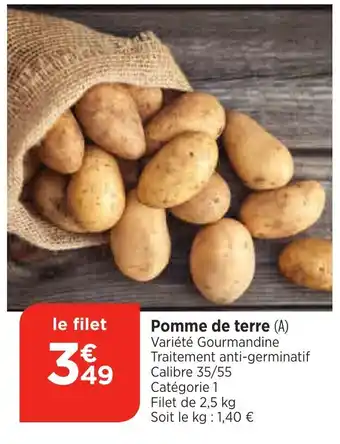 Bi1 Pomme de terre offre