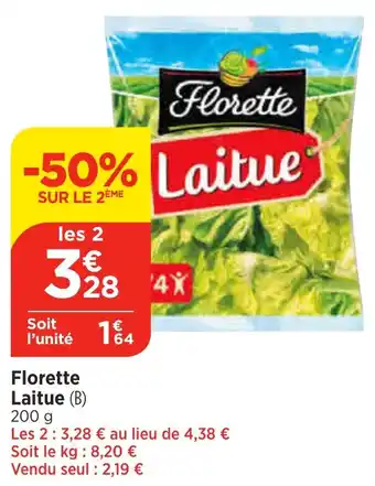 Bi1 Florette Laitue offre