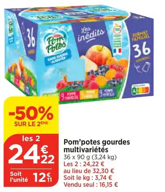 Bi1 Pom'potes gourdes multivariétés offre