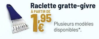 Vulco Raclette gratte-givre offre