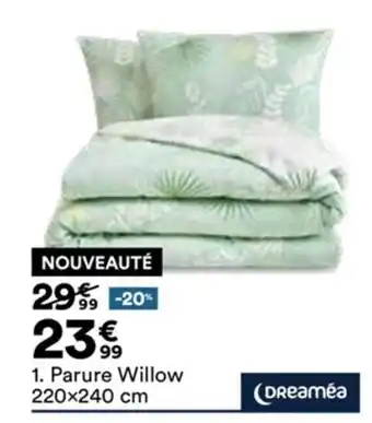 BUT Parure Willow offre