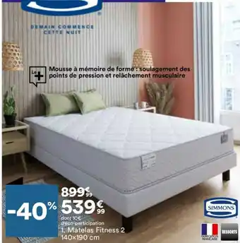 Matelas Fitness 2