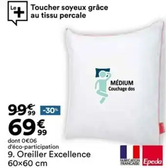 BUT Oreiller Excellence offre