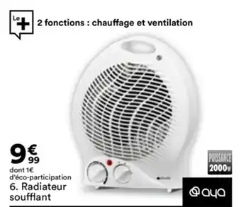 Radiateur Soufflant