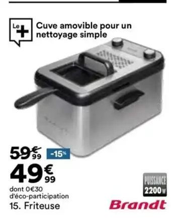 BUT Friteuse offre