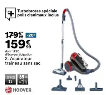 BUT Aspirateur Traîneau Sans Sac offre