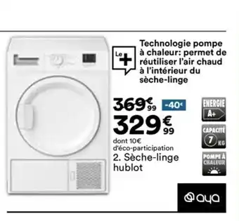 Séche-Linge Hublot