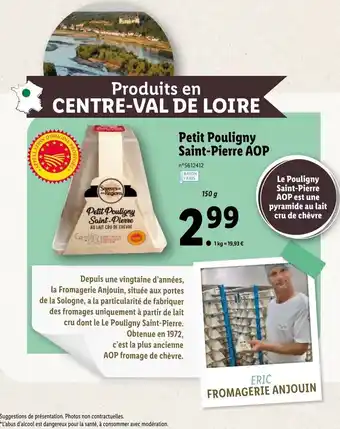 Lidl Petit Pouligny Saint-Perre AOP offre