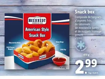 Lidl Snack Box offre