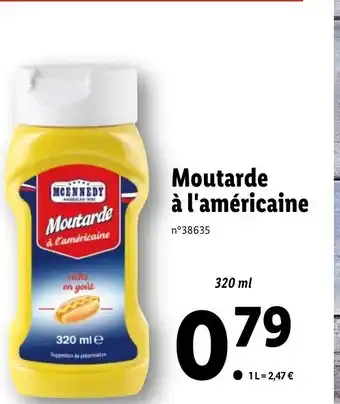 Lidl Moutarde a L'Américaine offre