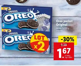 Lidl Oreo Pocet Original offre