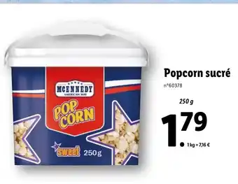 Popcorn Sucré
