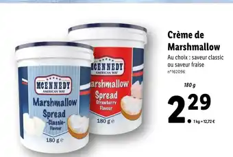 Créme De Marshmallow