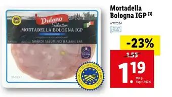 Lidl Mortadella Bologna IGP offre