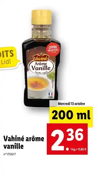 Vahiné Arome Vanille