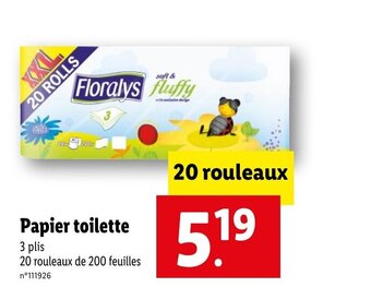 Lidl Papier Toilette offre