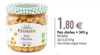 Prosainprosain pois chiches