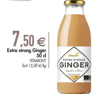 Biomonde Vitamont extra strong ginger offre