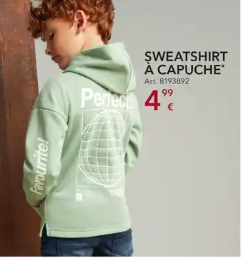 Sweatshirt à capuche