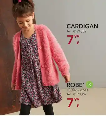 Takko Cardigan + robe offre