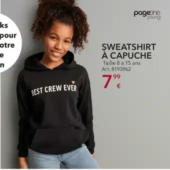 Takko Sweatshirt à capuche offre