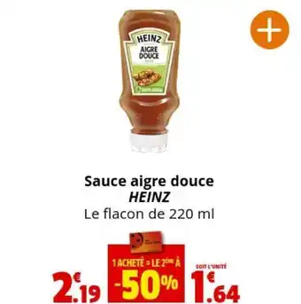Coccinelle Supermarché Sauce aigre douce HEINZ offre