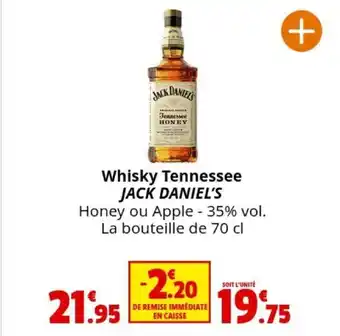 Coccinelle Supermarché Whisky Tennessee JACK DANIEL'S offre