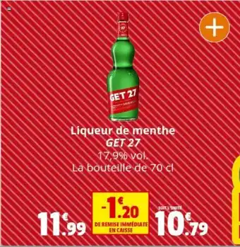 Liqueur de menthe GET 27
