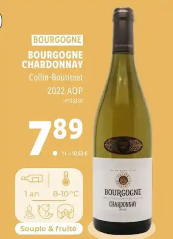 Lidl BOURGOGNE CHARDONNAY Collin-Bourisset 2022 AOP n°136350 offre