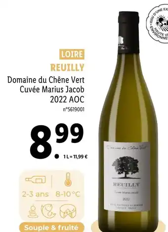 Lidl Domaine du Chêne Vert Cuvée Marius Jacob 2022 AOC n°5619001 offre