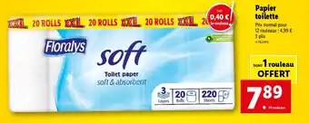 Lidl Papier toilette offre
