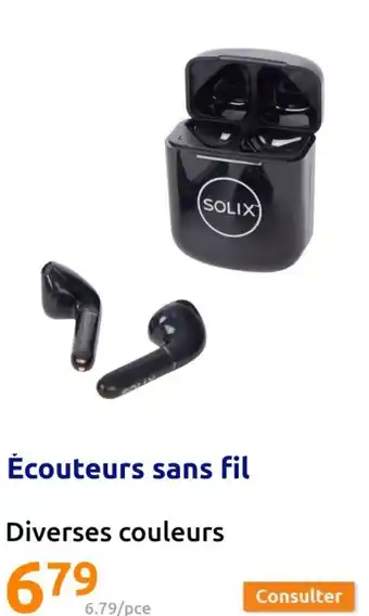 Action Écouteurs sans fil offre