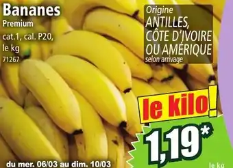Norma Bananes offre