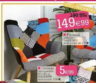 Kandy Coussin Déhoussable offre