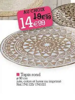 Tapis Rond