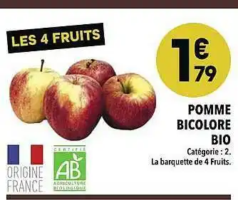 Supeco Pomme Bicolore Bio offre