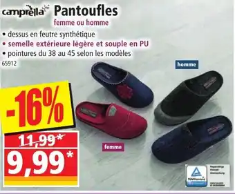 Norma Pantoufles offre