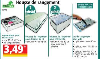 Housse de rangement sous vide cheap lidl