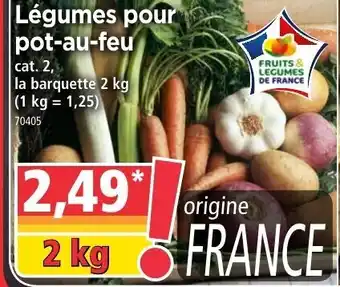 Norma Légumes pour pot-au-feu offre