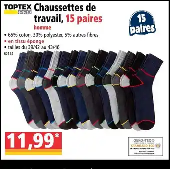 Norma Chaussettes de travail offre