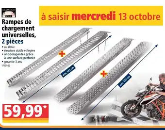 Rampes de chargement universelles