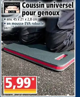 Norma Coussin universel pour genoux offre