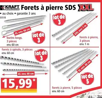 Norma Forets à pierre SDS offre