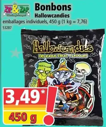 Norma Bonbons hallowcandies offre
